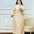 Robe Longue en Lin – Le Chic Rapproché du Confort