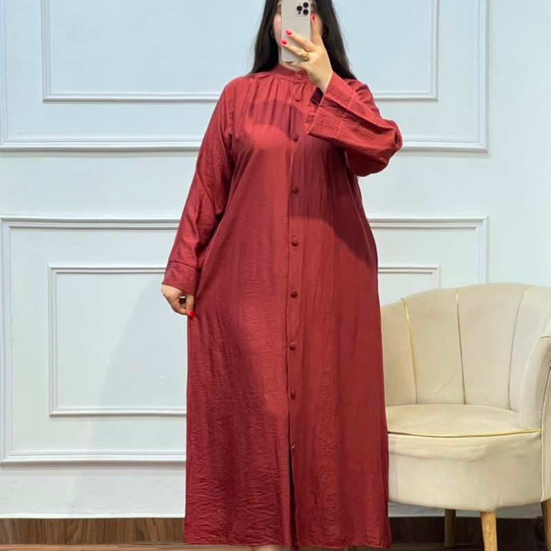 Robe Longue en Lin – Le Chic Rapproché du Confort